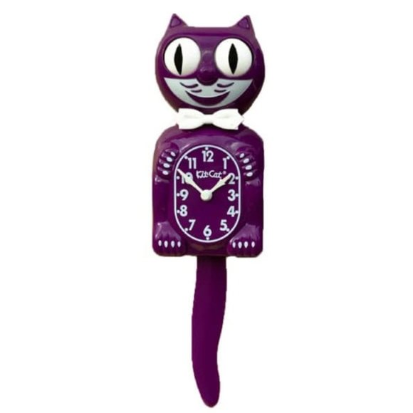 Urban Outfitters Boysenberry Kit-Cat Clock - Picture 1 of 4